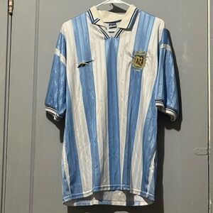 90s vintage Reebok soccer jersey